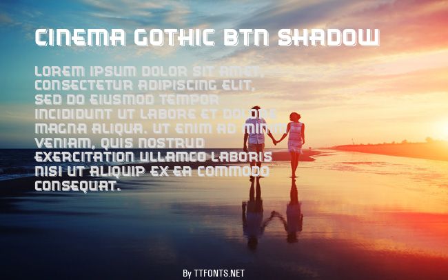 Cinema Gothic BTN Shadow example